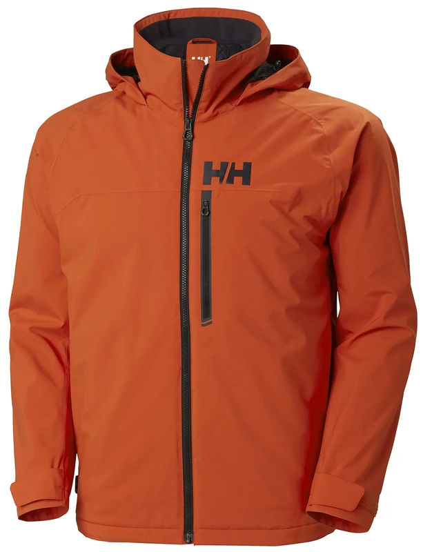 Helly Hansen Men's Hp Racing Lifaloft Hooded Jkt Ins Jacket, Patrol Orange, XXL UK