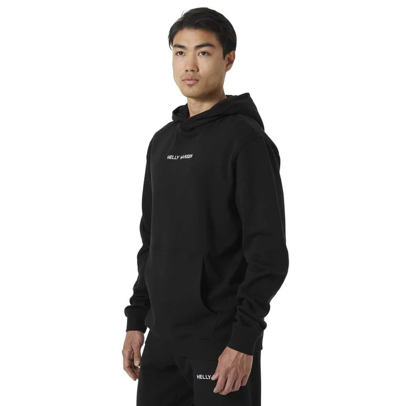 Helly Hansen Core Graphic Sweat Hoodie M Black