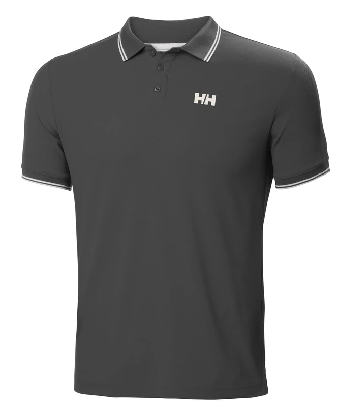 Helly Hansen Men's Kos Polo, Ebony 2.0, L