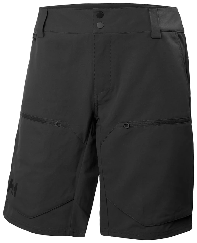 Helly Hansen Men's Crewline Cargo Shorts 2.0, Ebony, 30