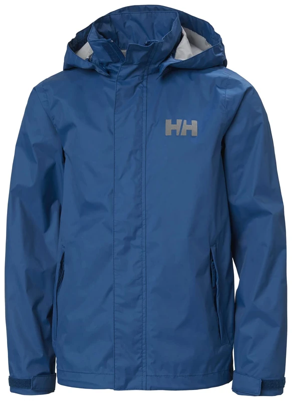 Helly Hansen Jr Loke Jacket 10 Deep Fjord
