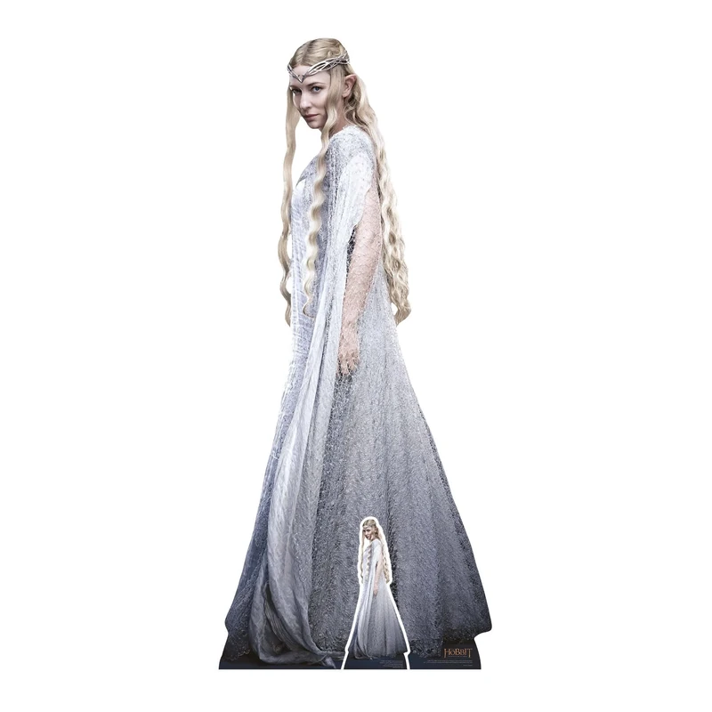Star Cutouts SC4137 Lord of the Rings Galadriel Cardboard Cutout – Lifesize Elven Queen Display for Fantasy Fans