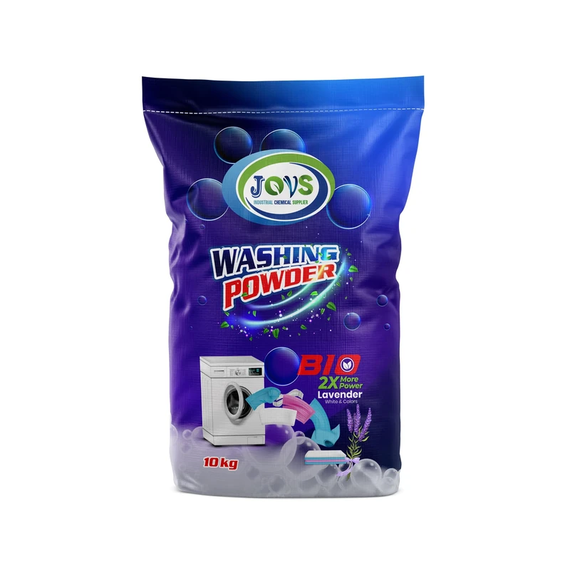 Bio Washing Powder 10kg - Professional Biological Laundry Powder Cleaning Detergent for over 500 Washes –Cleans Tough Stains in Quick Wash - Gentle on Sensitive Skin - bulk size for Family.