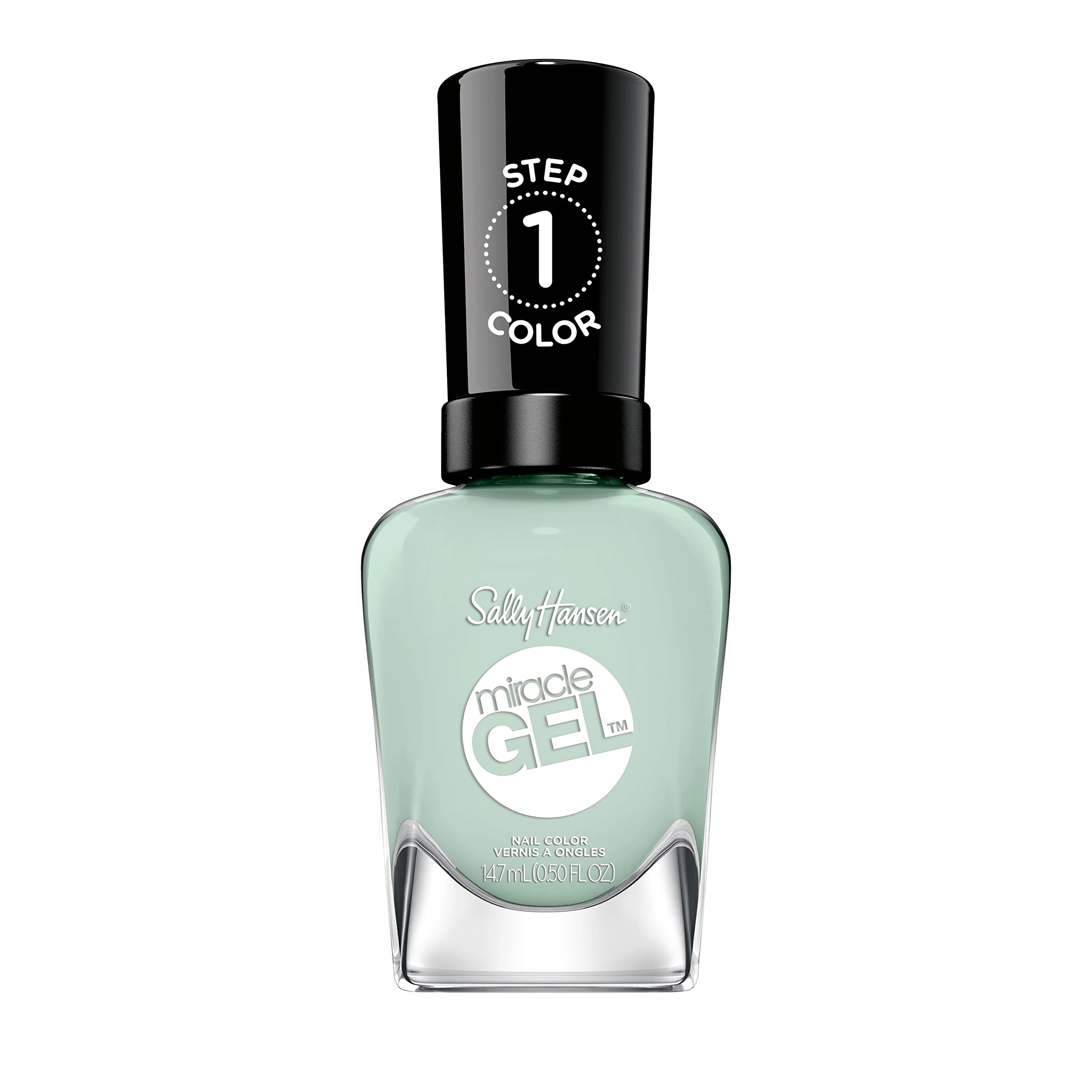 Sally Hansen Miracle Gel, Lookin Fly For A Cacti, Gel-Like Nail Polish, NO UV Light Required, Chip-Resistant, Long Lasting - Up to 8 days, Easy to Use, Salon Quality Results, Vegan Formula, 14.7ml