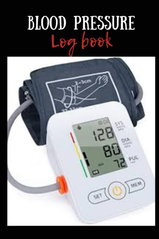 Blood pressure log book