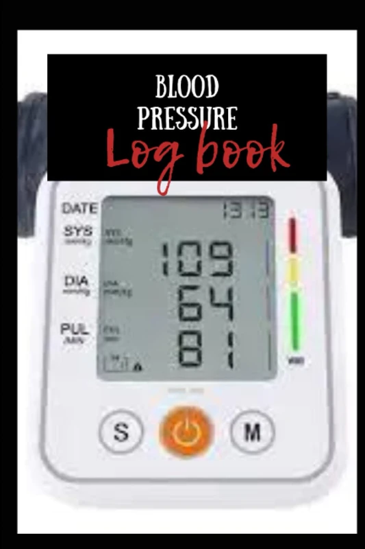 Blood pressure log book
