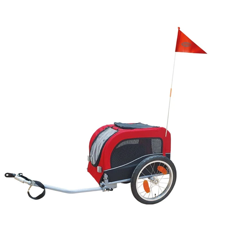 Nobby 62395 Senlima S Bicycle Trailer W 53 x H 60 x L 60/117 cm up to 15 kg