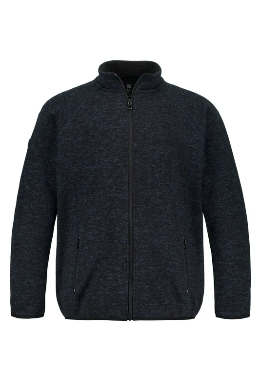JP 1880 Men's Jay-pi Strickfleece-Jacke Sweatshirt, Dark Navy, XL Große Größen Tall