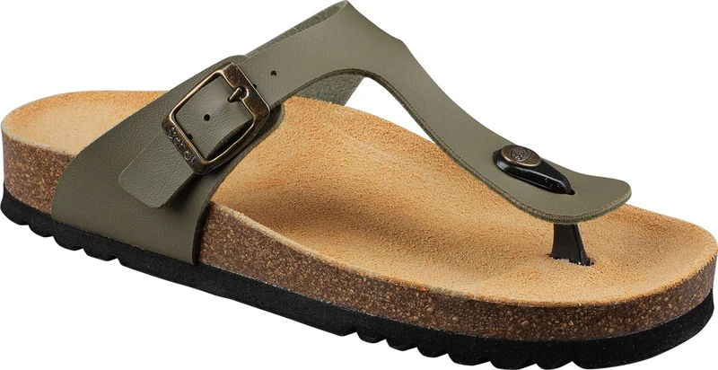 Scholl Nicole, Women's Sandal, Khaki, 41 EU, khaki, 8 UK