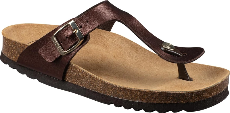 Scholl Nicole Women's Sandal, Chocolate, 6 UK