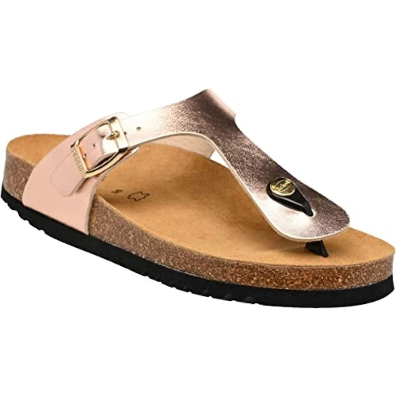 Scholl Women's Nicole Sandal, Silver, 6.5 UK