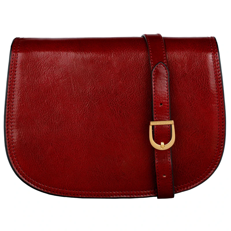 Time Resistance Leather Cross Body Bag for Women Shoulder Bag Messenger Purse