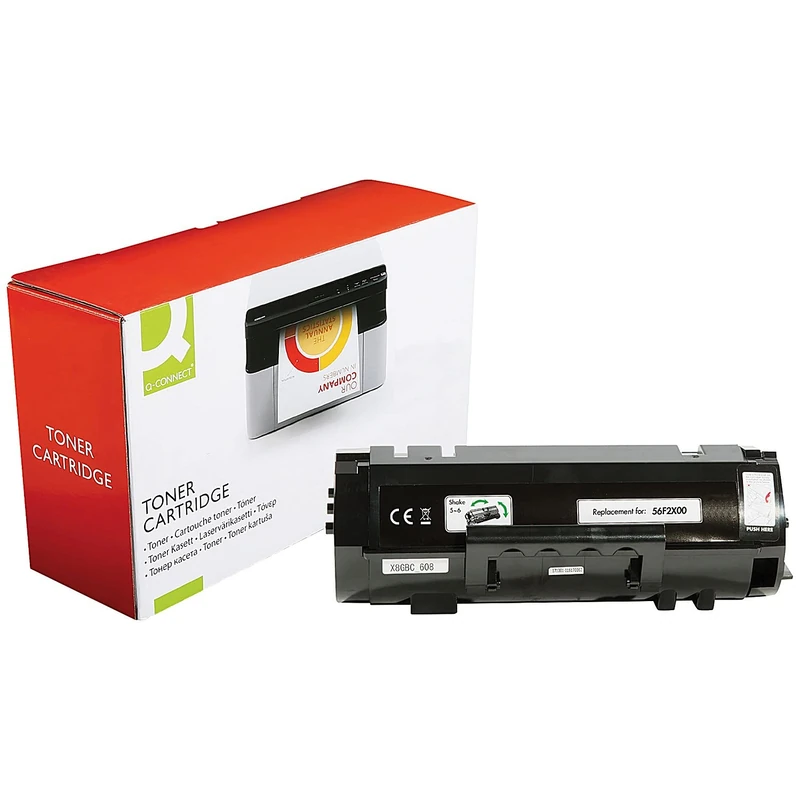 Q-Connect compatible with Lexmark Toner High Yield Black 56F2X00 562X