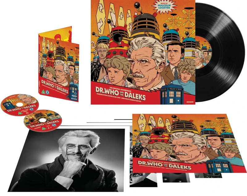 Dr. Who And The Daleks Vinyl Collector's Set [Blu-ray] [Region A]