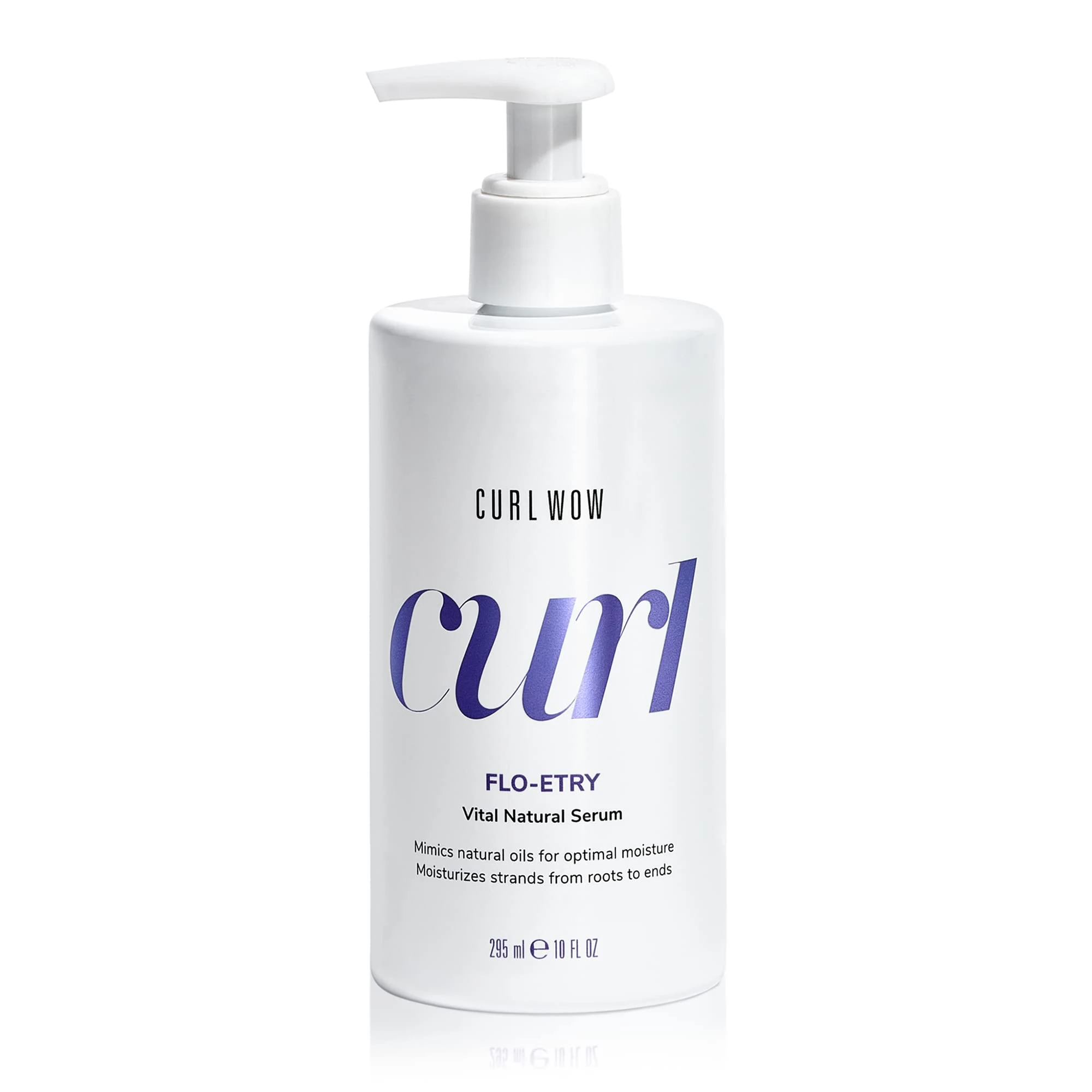 COLOR WOW Curl Wow Flo-etry Natural Curl Serum – Lightweight, Hydrating Serum for Curly Hair with Naked Technology | Jojoba, Pequi & Coconut Oils for Soft, Glossy, Defined Curls