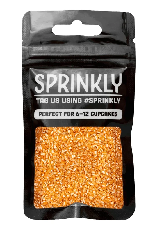 SPRINKLY - Sparkling Sugar - Orange - 30g