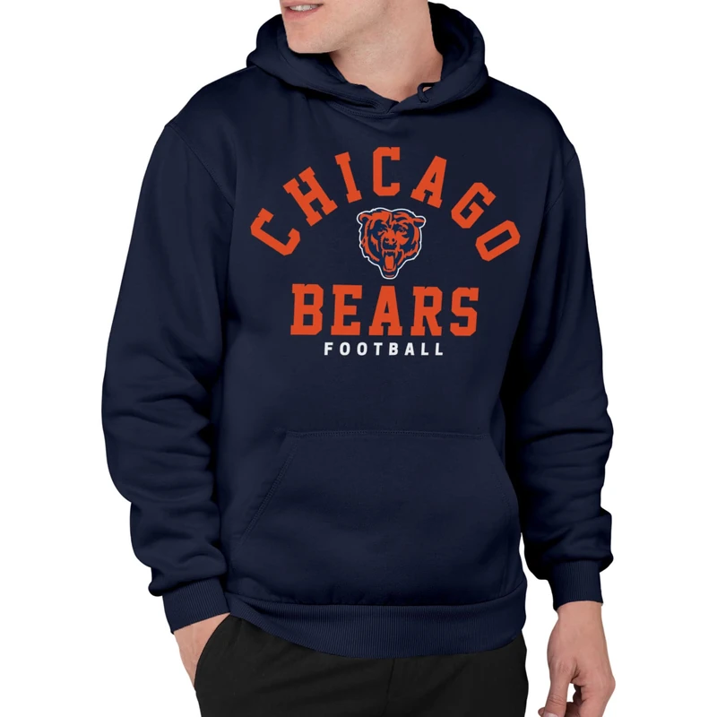 Junk Food Clothing x NFL - Classic Team Logo - Unisex Adult Pullover Hoodie - Officially Licensed NFL Apparel