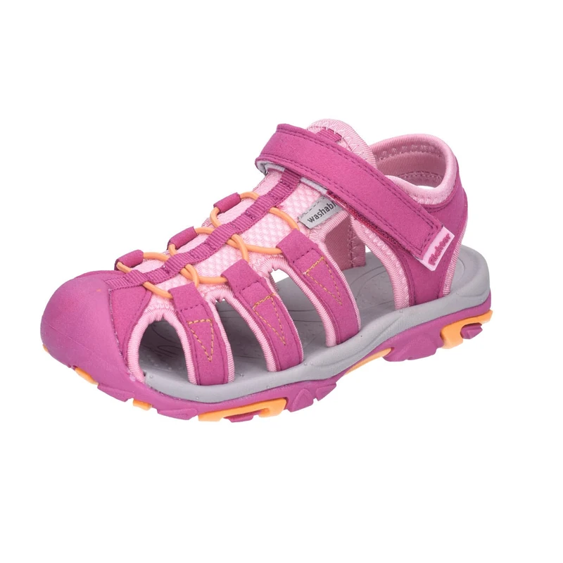 Richter Kinderschuhe Boulder Sandal, Fuchsia Powder Apric, 4 UK