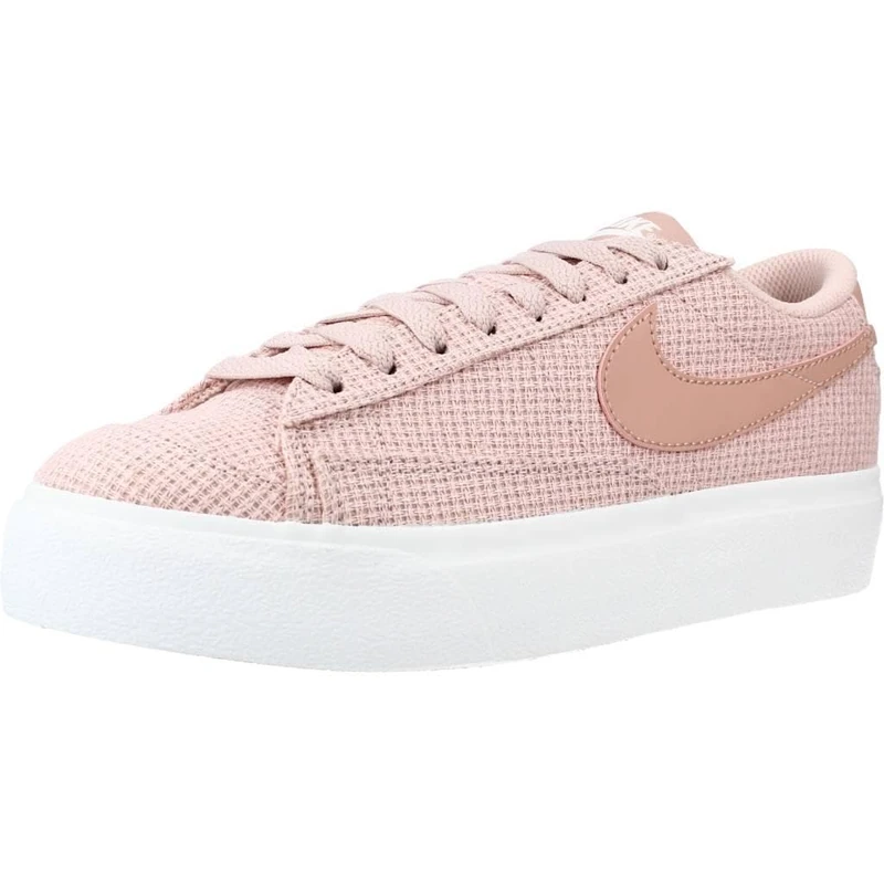 Nike Women's Blazer Low Platform Sneaker, Pink Oxford/Rose WHI, 7