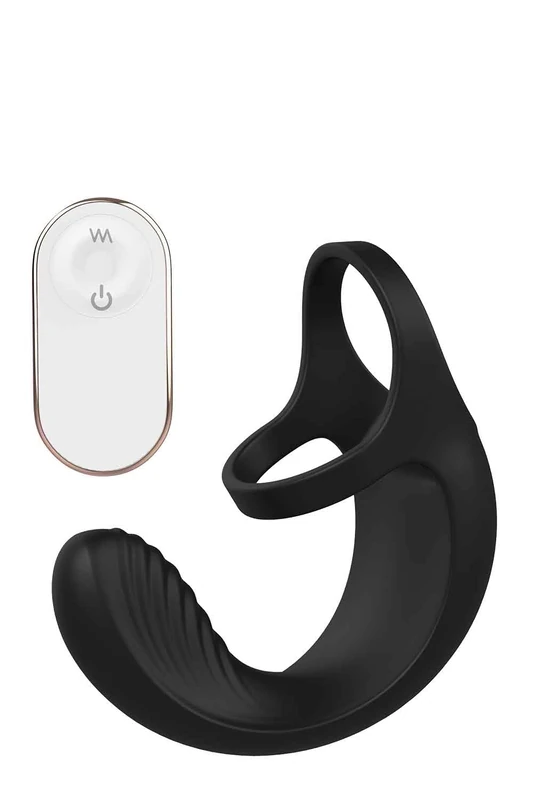 Dream Toys Rings of Love Ring Black 8.9 cm - Image 1
