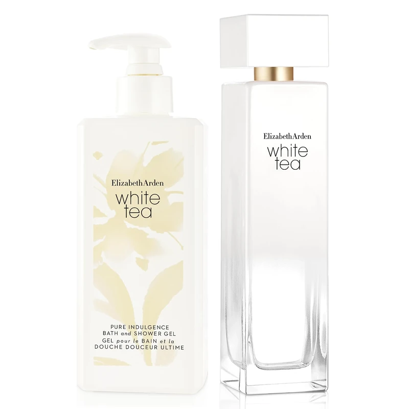 Elizabeth Arden White Tea Eau de Toilette Spray, 100 ml & White Tea Shower Gel, 390 ml