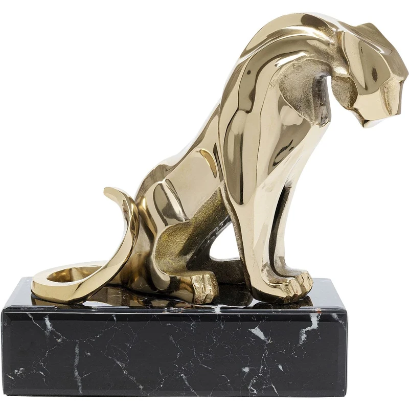 Kare Deco Figurines, Aluminium, Golden, 33,5x30,5x20