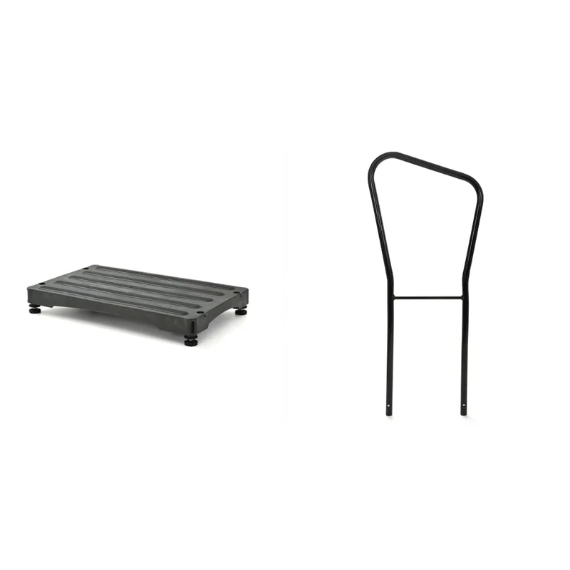 NRS Healthcare Bigfoot Half Step Outdoor with Adjustable Height & Support Handle for Bigfoot Half Step