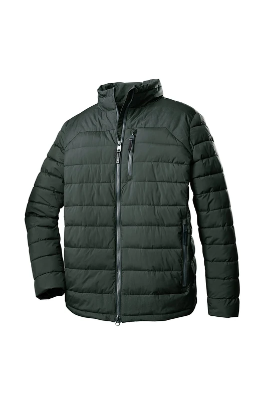 STOY STW 23 MN QLTD JCKT 38747-000 Men's Down Look Quilted Jacket XXL Green Anthracite