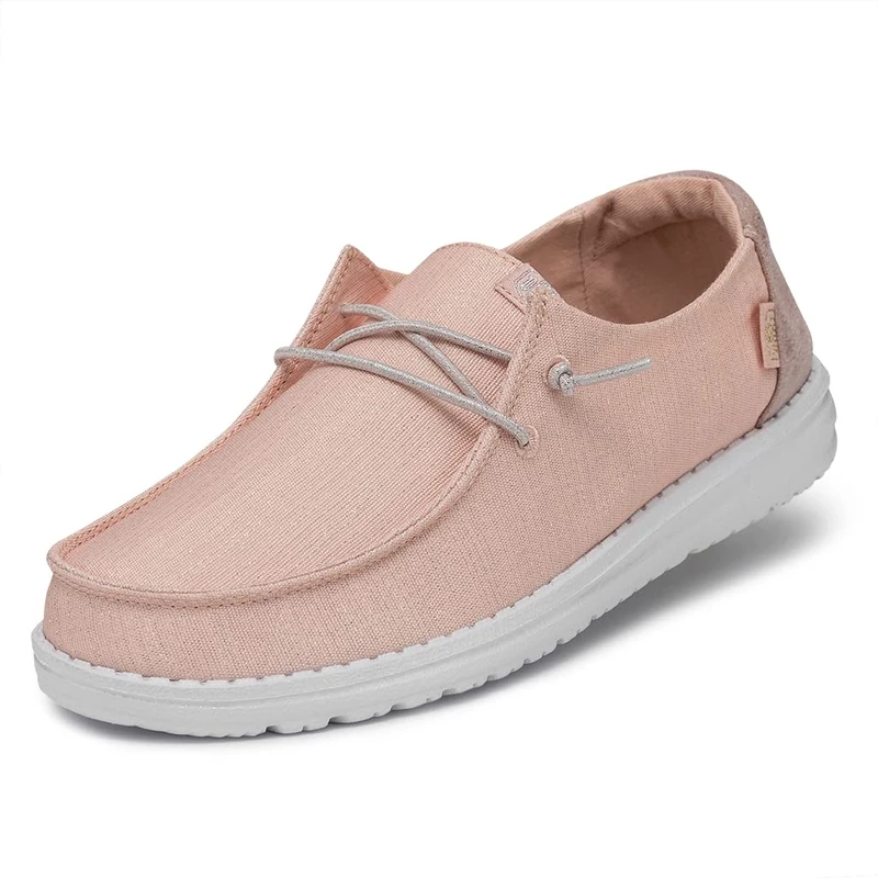 Hey Dude Wendy Star Sneaker Pink da Donna 40080-680, Rock Candy, 8.5 UK