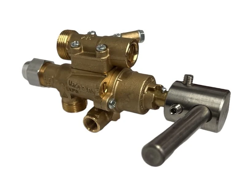 CATERSPARESUK Gas Tap & Handle - 1/2\" BSP Horizontal Valve