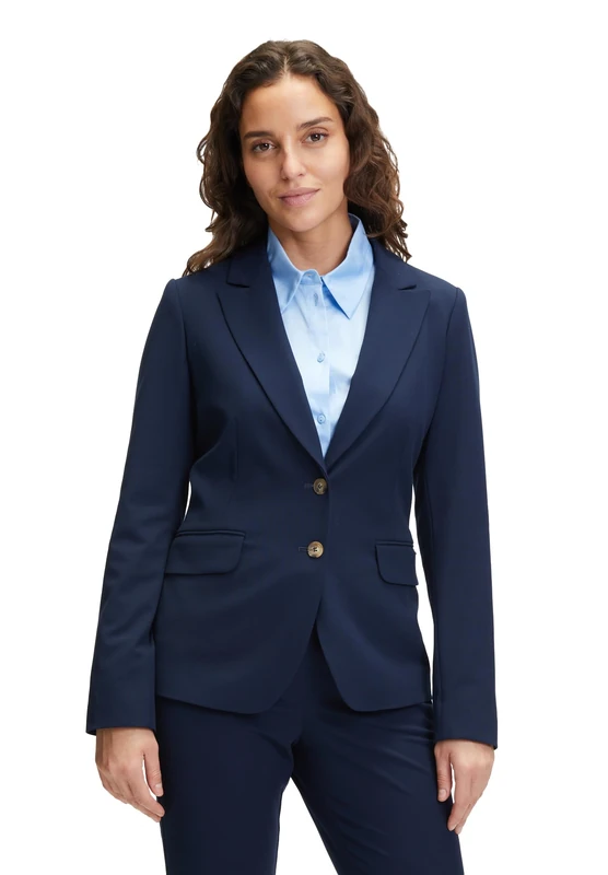 BETTY & CO WHITE Women's 4178/3747 Blazer, Navy Blue,
