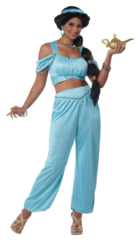 California Costumes, Classic Arabian Princess, Jade, S