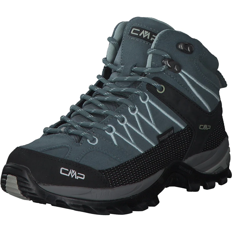 CMP Rigel Mid Wmn Trekking Shoes Wp Mineral Green UK 5.5