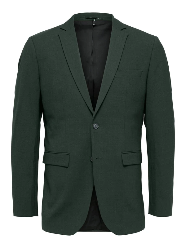 Selected Homme Male Blazer Slim Fit, dunkelgrün, 42L - Image 1
