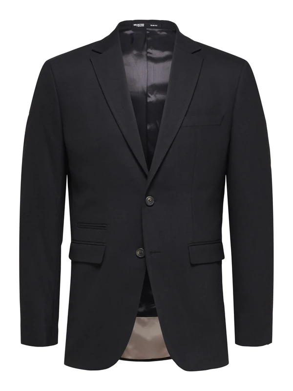 SELECTED HOMME Men's Slhslim-Neil BLZ B Noos Jacket, Black, 42L