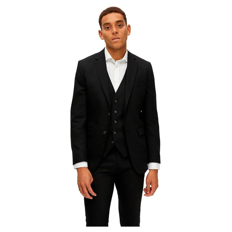 SELECTED HOMME Men's Slhslim-Neil BLZ B Noos Jacket, Black, 38L