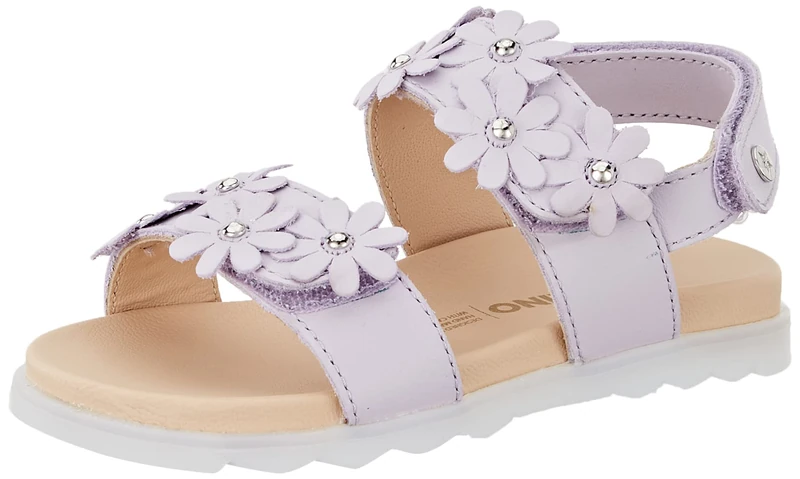 Naturino Girl's Corintia Sandal, Lilla, 1 UK