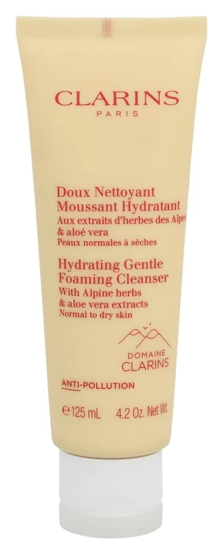Clarins Hydrating Gentle Foaming Cleanser For Unisex 4.2 oz Cleanser