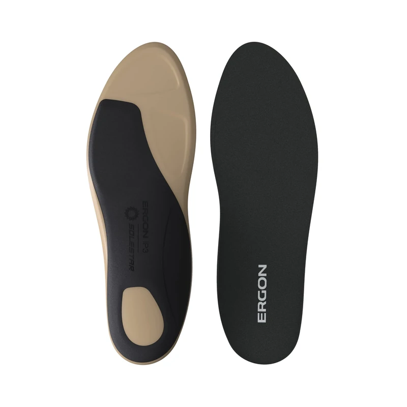 ERGON Unisex Ip Touring Solestar Insole, Black/Beige, 36/37 EU - Image 1
