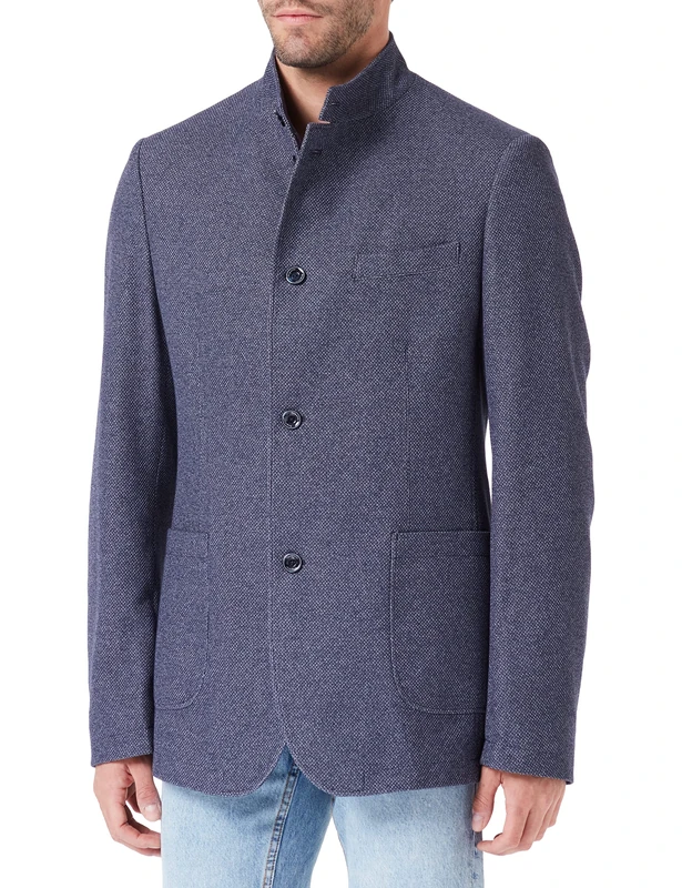 bugatti Men's 399633-39270 Jacket, Marine-380, 44R