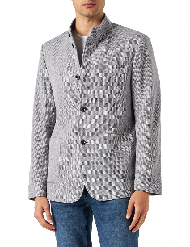 bugatti Men's 399633-39270 Jacket, Blue-360, 42R