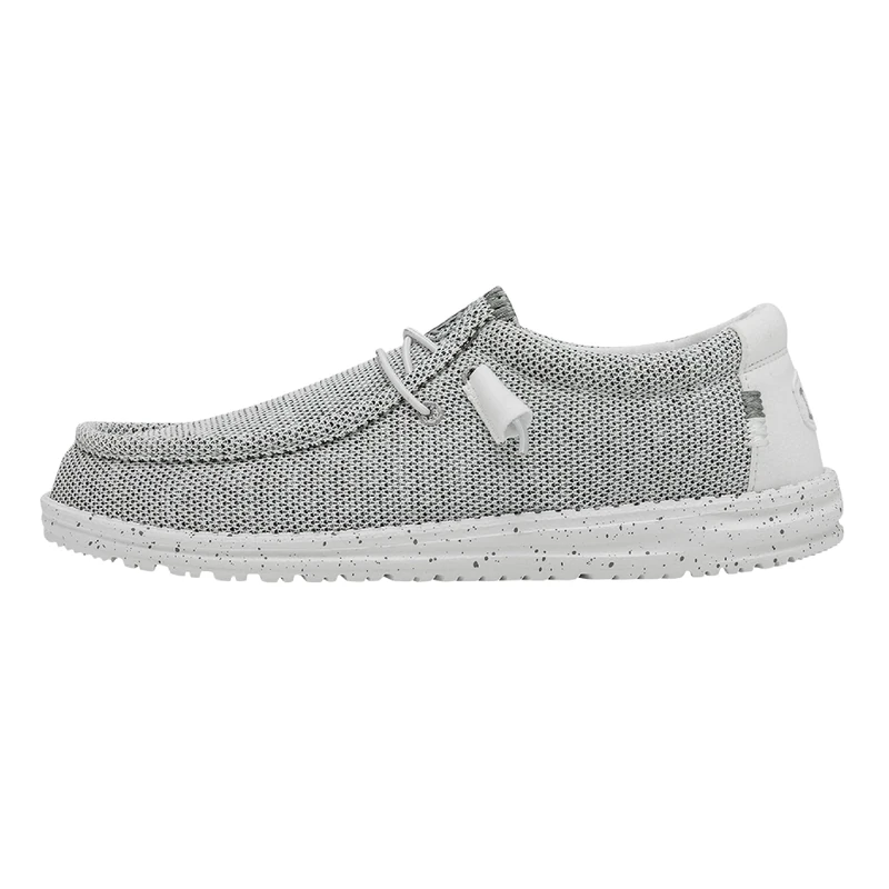 HEYDUDE Wally Sox Sneaker Bianca da Uomo 40019-1KA - Image 1