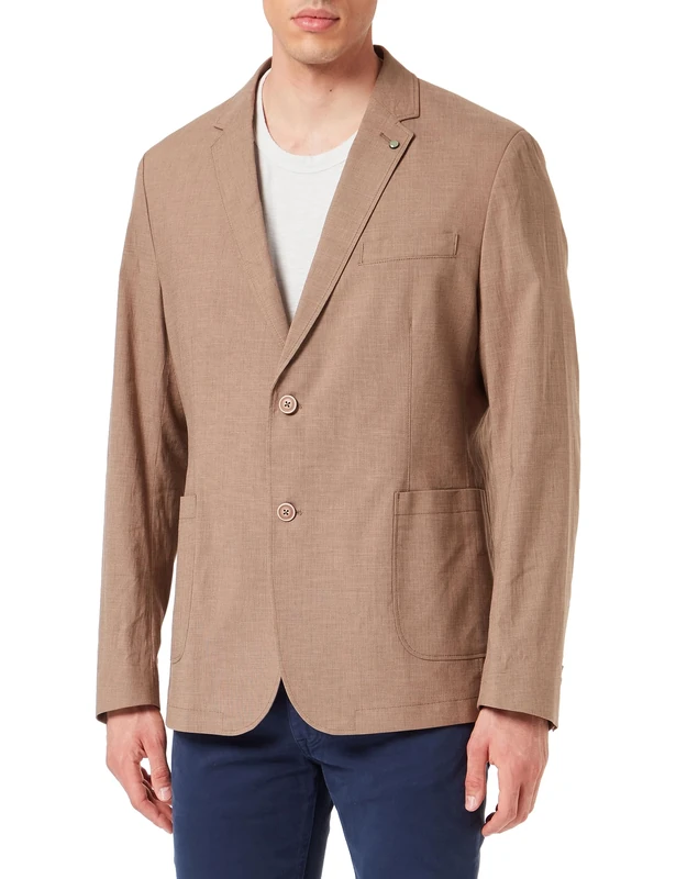 bugatti Men's 398300-39241 Jacket, Cognac-70, 44R