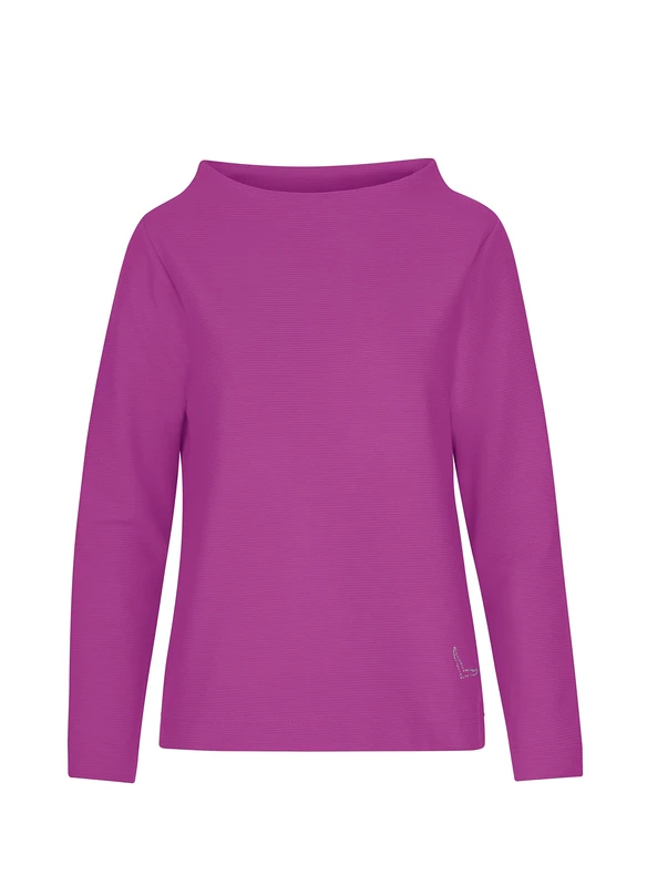 Trigema Women's 576511122 Sweater, Fuchsia, S - Image 1