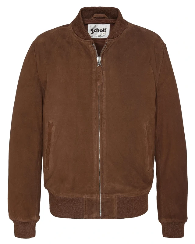 Schott NYC Men's Lc300 Jacket, Cognac, L