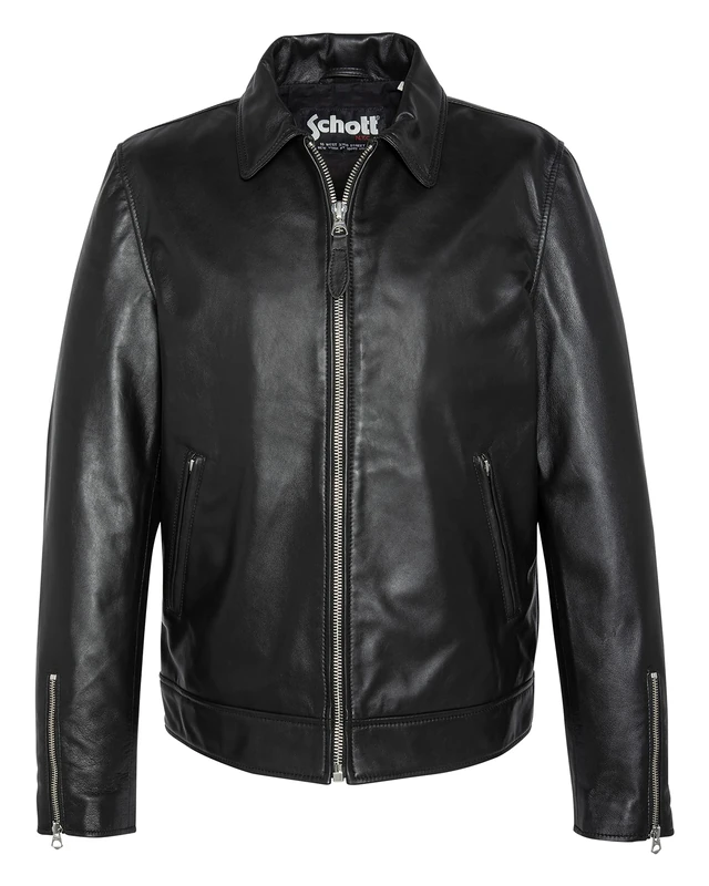Schott NYC Men's Lctampa Blousson, Black, M