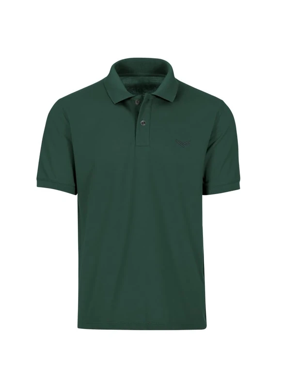 Trigema Women's 527601 Polo Shirt, fir, Large - Image 1