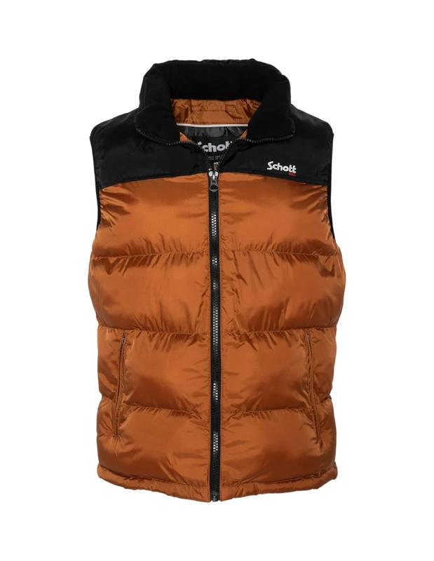 Schott NYC Men's Utahv Jacket, Rust, XS