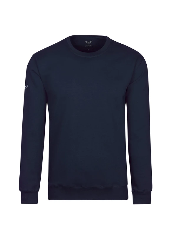 Trigema Women's 579501 Sweatshirt, Navy, S, navy, S