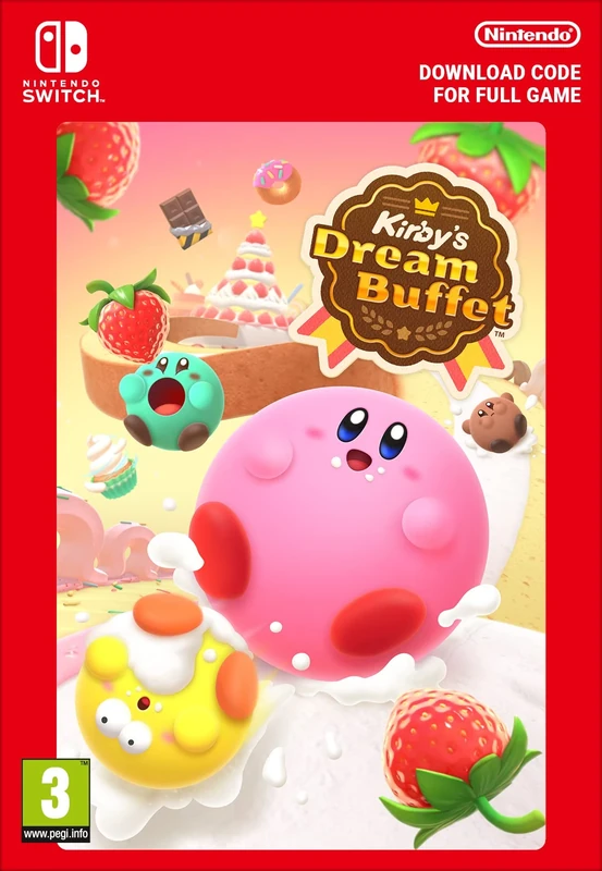 Nintendo Switch Kirby's Dream Buffet Standard - Download Code - Image 1